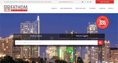 Desktop Screenshot of fathomrealty.com